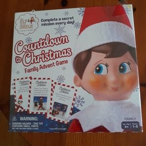 Elf on the shelf Countdown to Christmas Game NIB